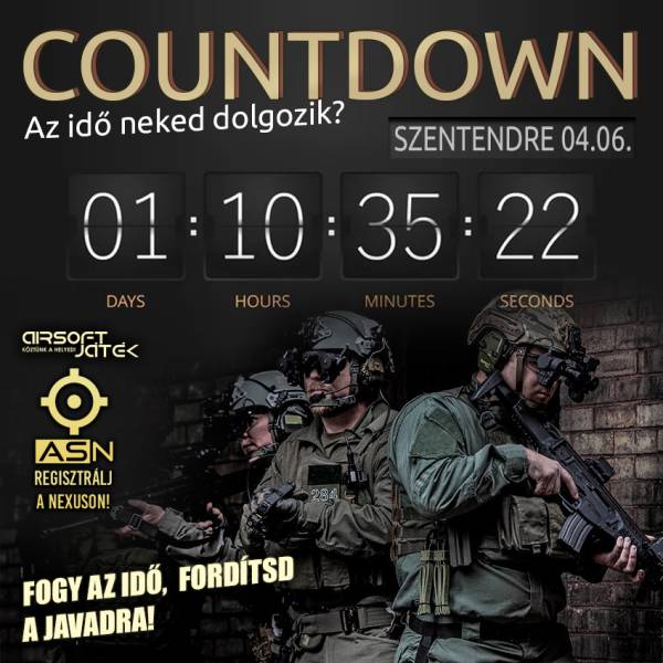COUNTDOWN - Az idő neked dolgozik!
